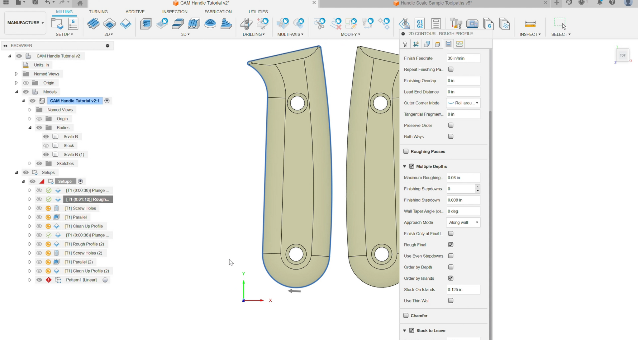 Class 2 – CNC Handle Manufacturing