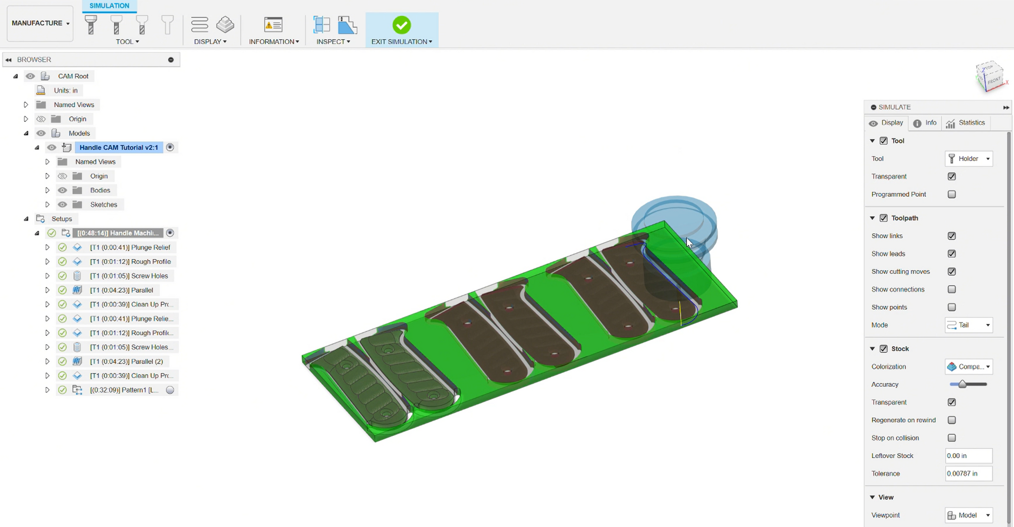 Class 2 – CNC Handle Manufacturing